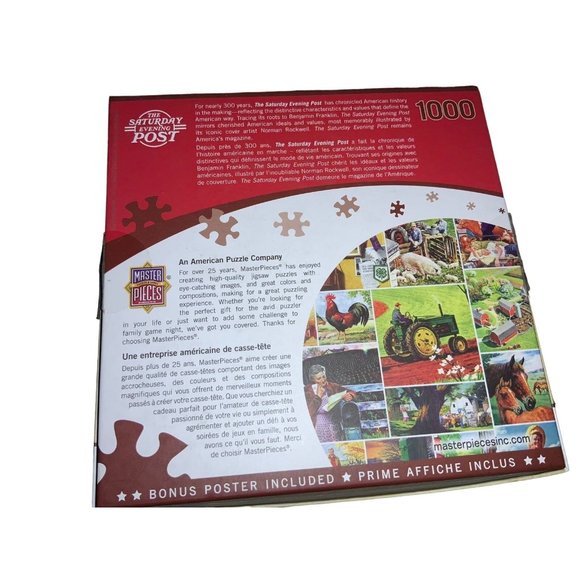 Masterpiece 1000 piece Puzzle "Farmland Collage" - Picture 10 of 11